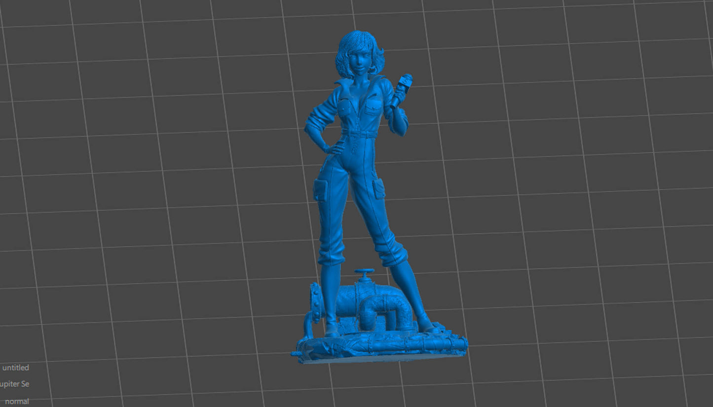 April O'Neil Teenage Mutant Ninja Turtles (STL File for Download)