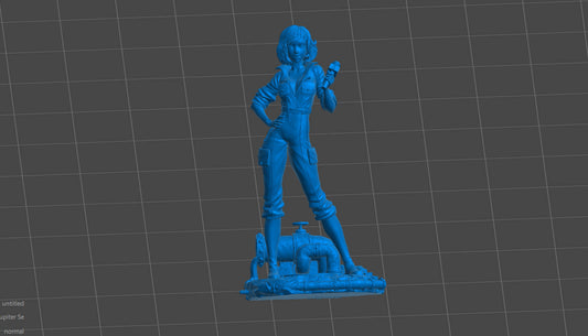 April O'Neil Teenage Mutant Ninja Turtles (STL File for Download)