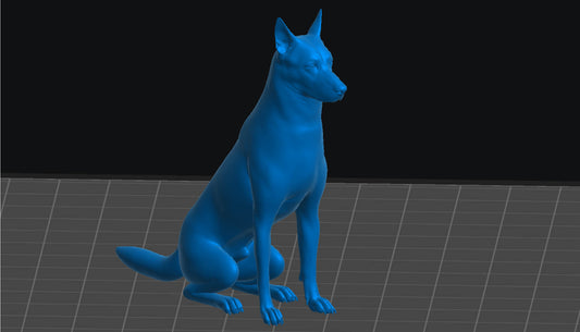 German Shepard (STL File for Download)