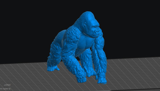 Gorilla (STL File for Download)