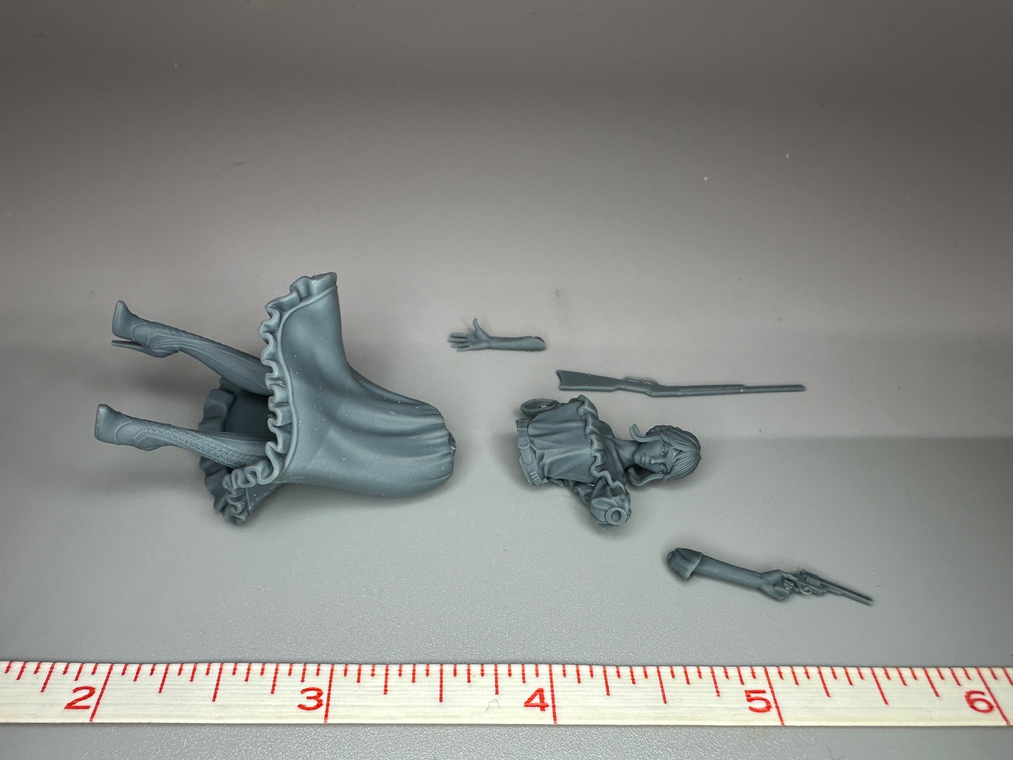 1:24 Scale Sexy Gunslinger Girls Of The Old West Resin Figures Unpainted Kit