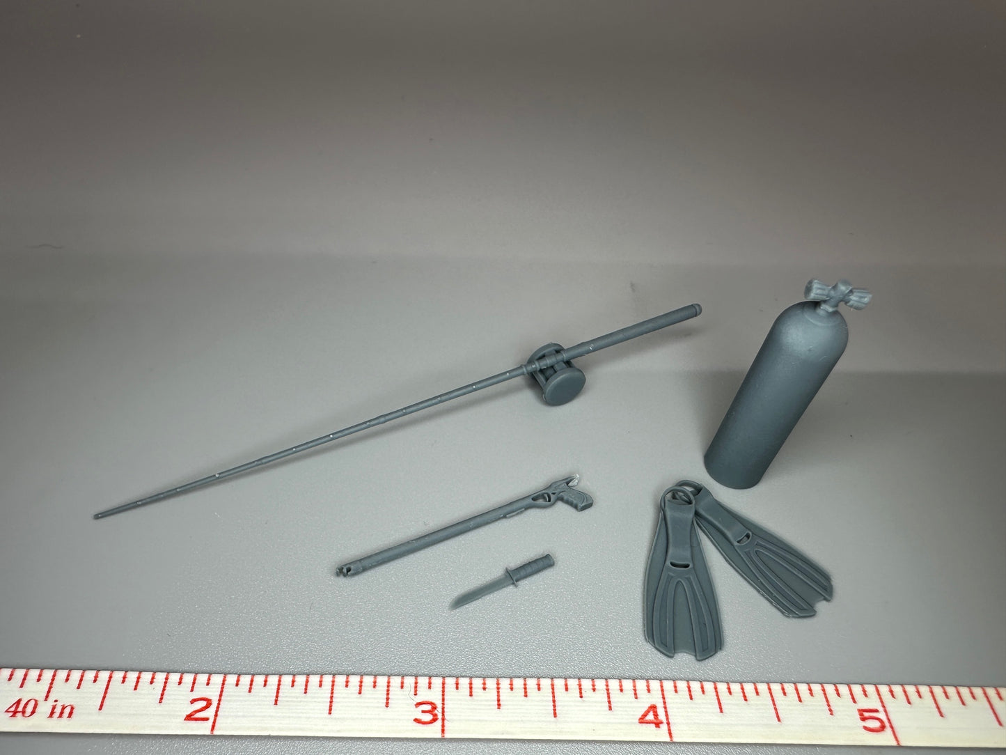 1:24 Scale Sexy Scuba/Fishing Girl Resin Figures Unpainted Kit