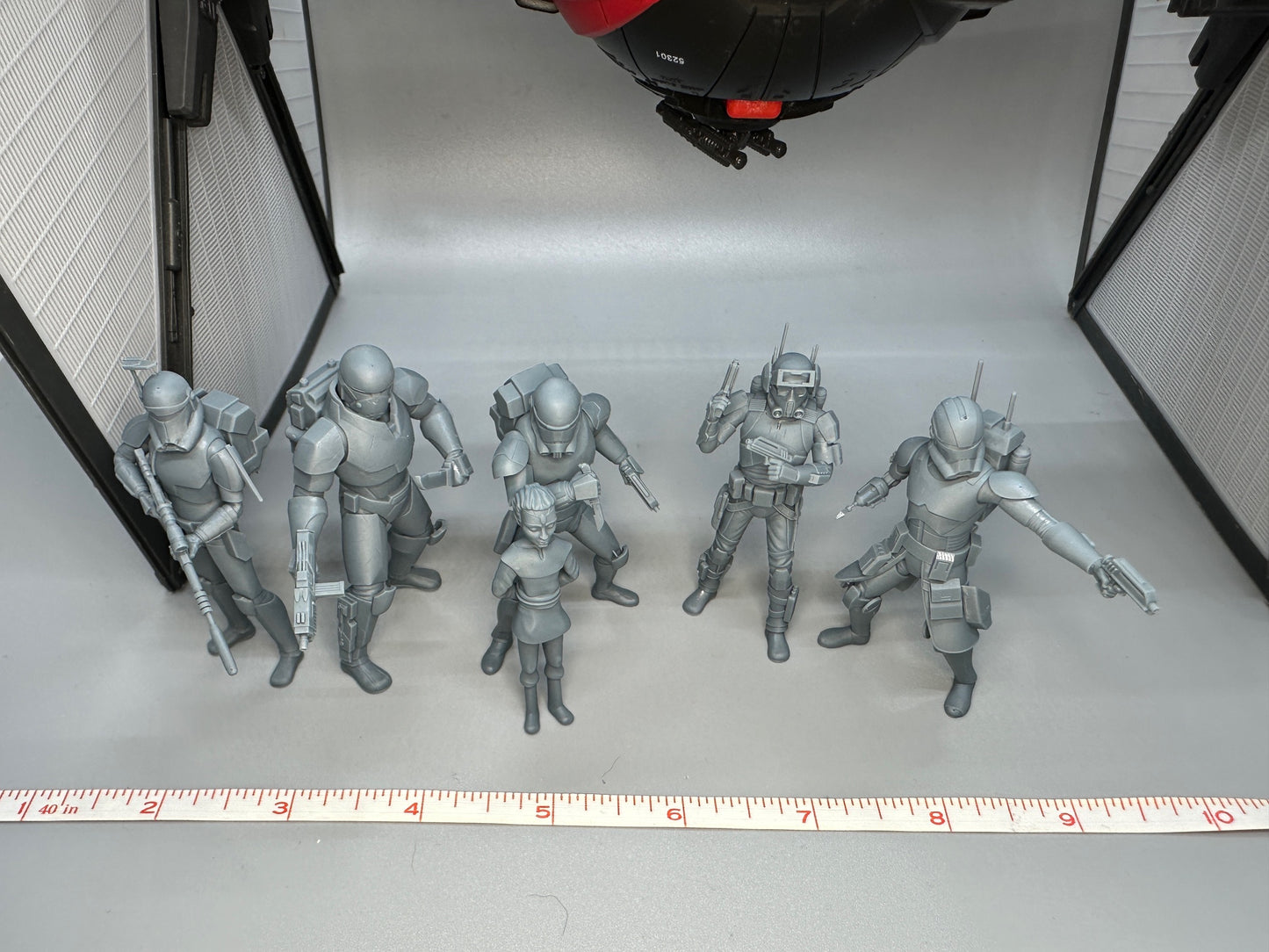 1:24 Scale Resin Star Wars the Bad Batch with Omega Set of 6
