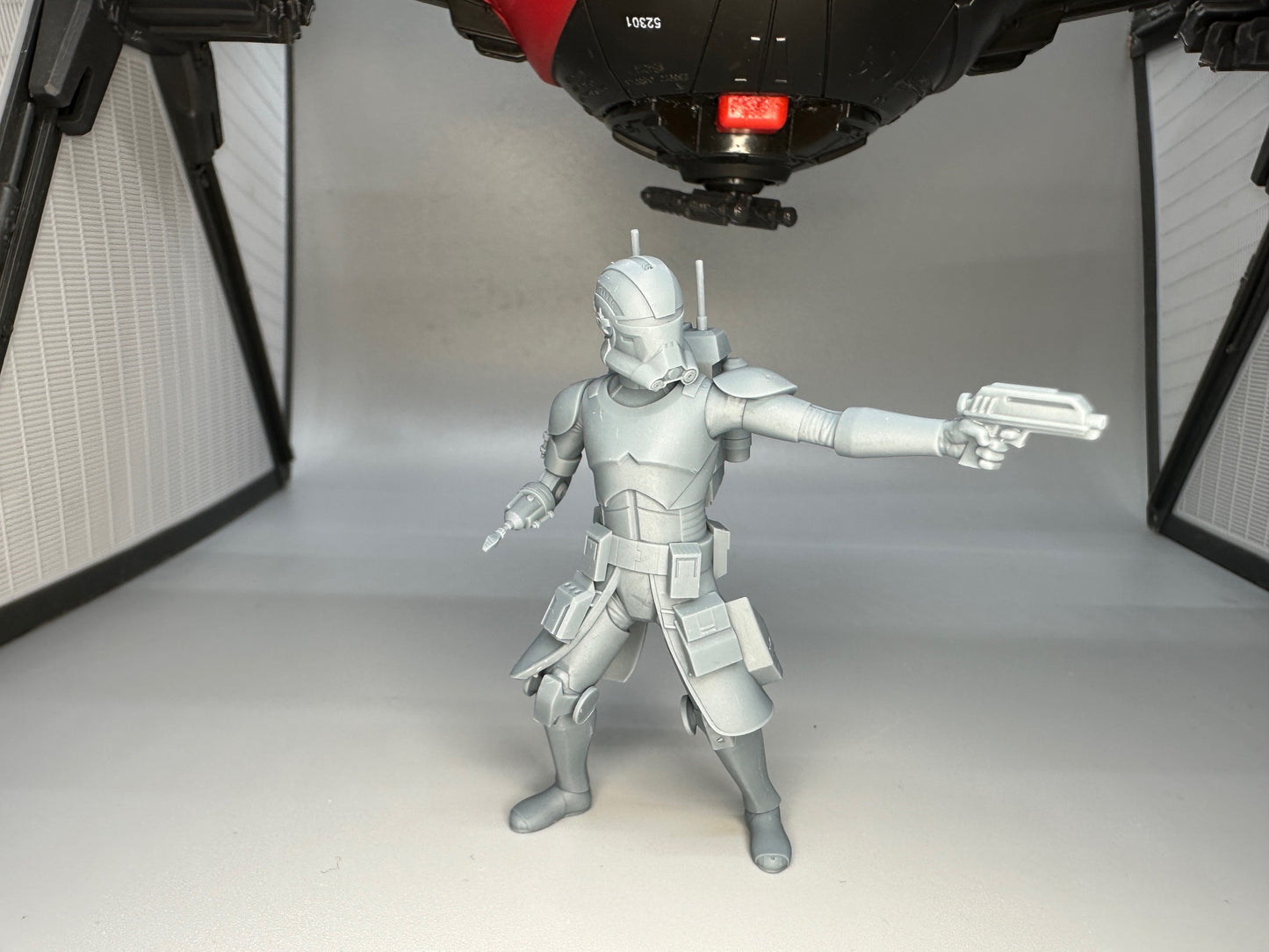 1:24 Scale Resin Star Wars the Bad Batch with Omega Set of 6