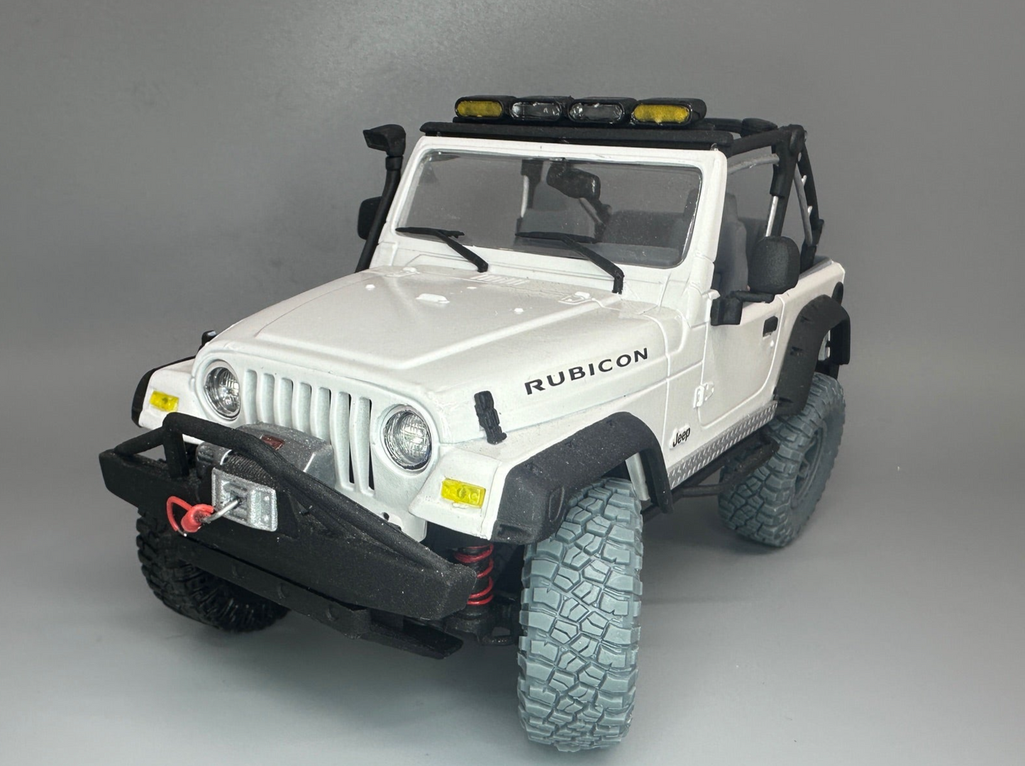 1:24 Scale 4x4 Off Road Wheels and Tires Resin TRD Style