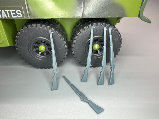 1:24 Scale Resin Lot of M1 Garand Rifles Unpainted