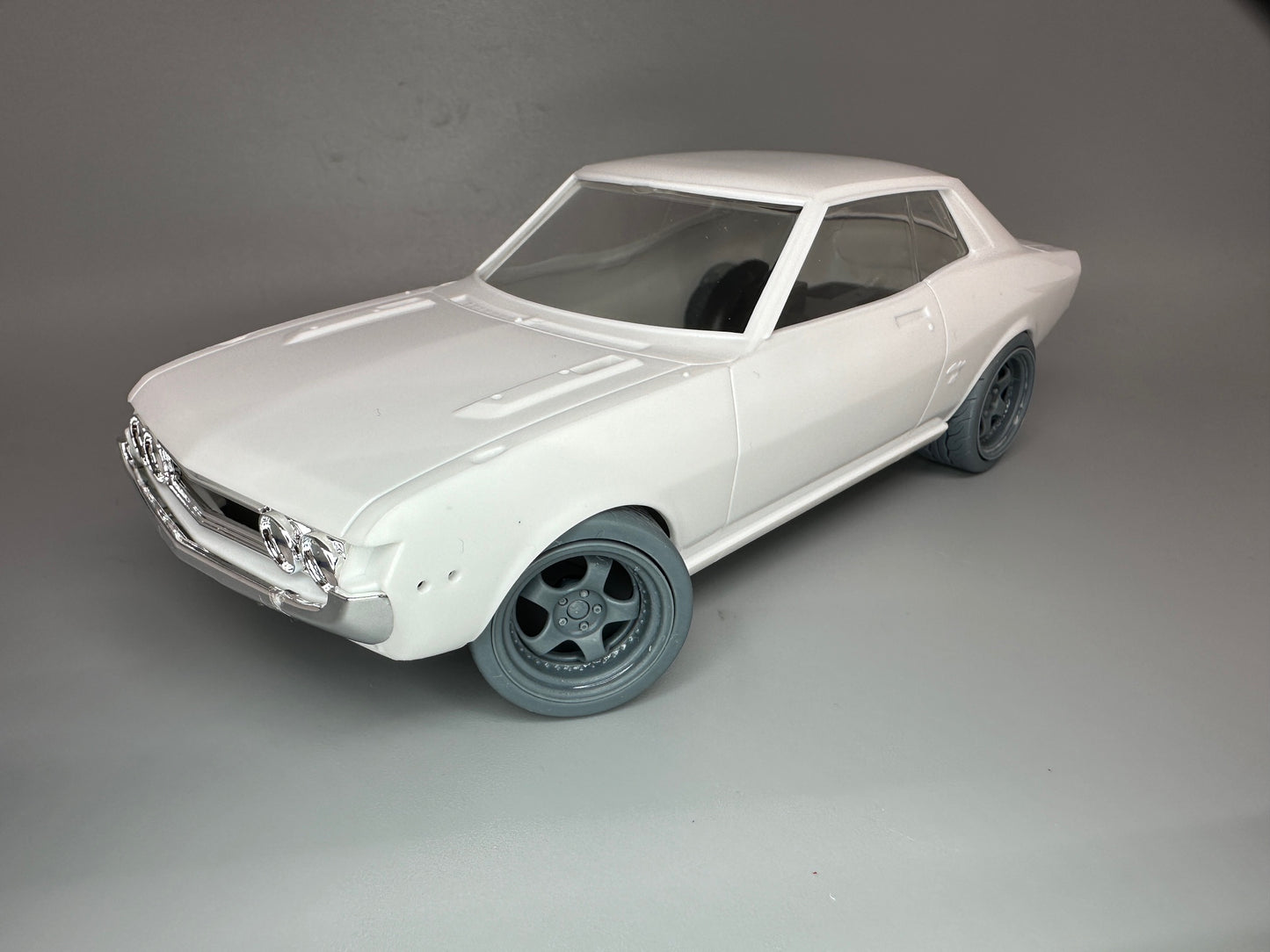 1:24 Scale Work Meister S1 Racing Wheels and Tires Resin