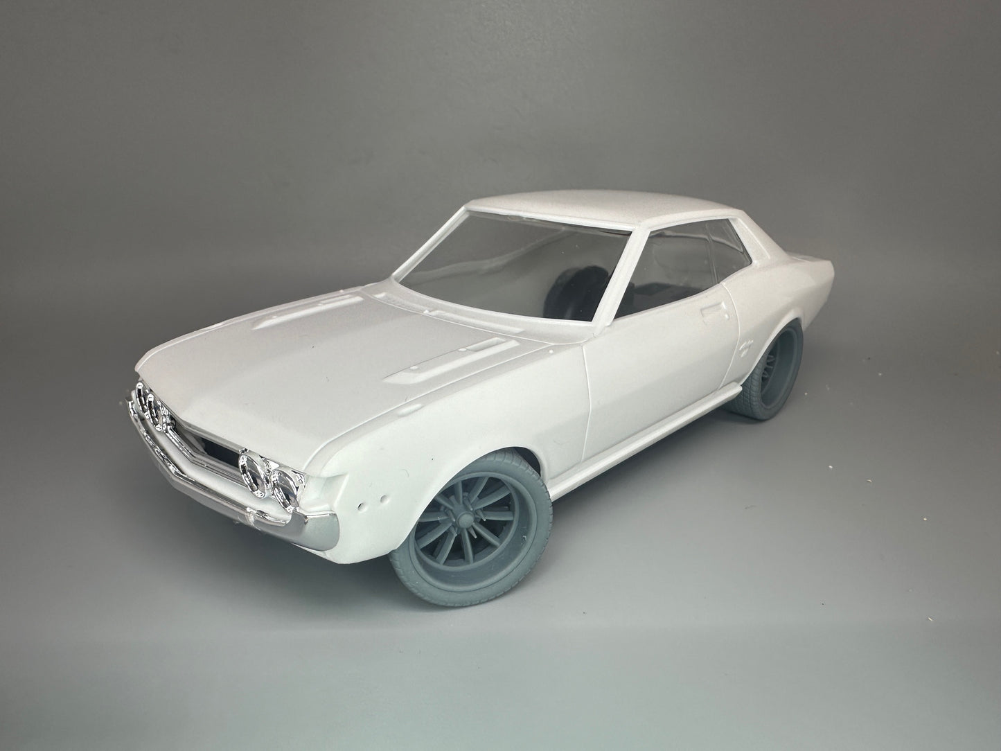 1:24 Scale 10 Spoke Racing Wheels and Tires Resin