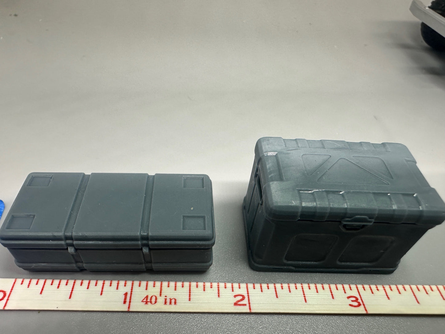 1:24 Scale Overlanding Travel Crates Unpainted Resin