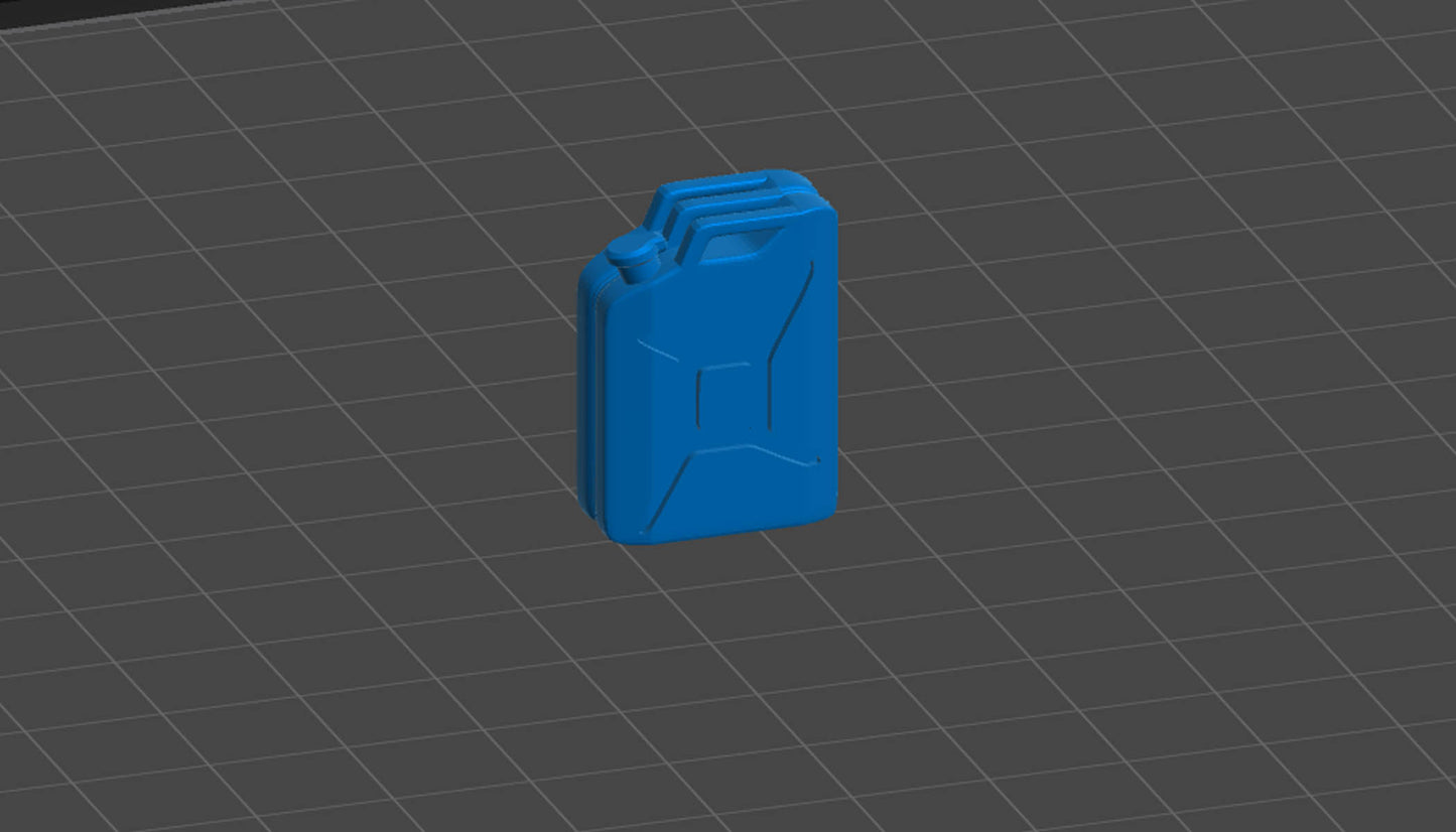 Jerry Can Gas Can (STL File for Download)