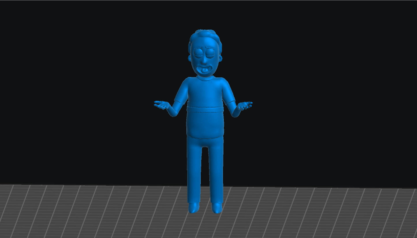 Jerry from Rick and Morty (STL File for Download)