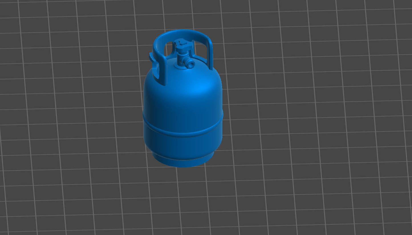 Propane Tank (STL File for Download)