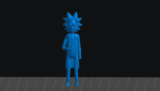 Rick Sanchez from Rick and Morty (STL File for Download)