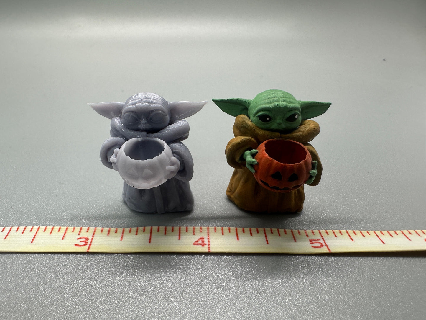 1:24 Scale Grogu Baby Yoda Star Wars Resin Model Figure Unpainted Halloween