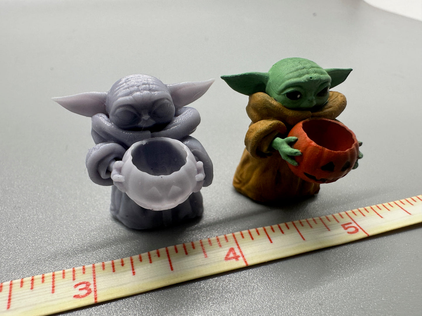 1:24 Scale Grogu Baby Yoda Star Wars Resin Model Figure Unpainted Halloween