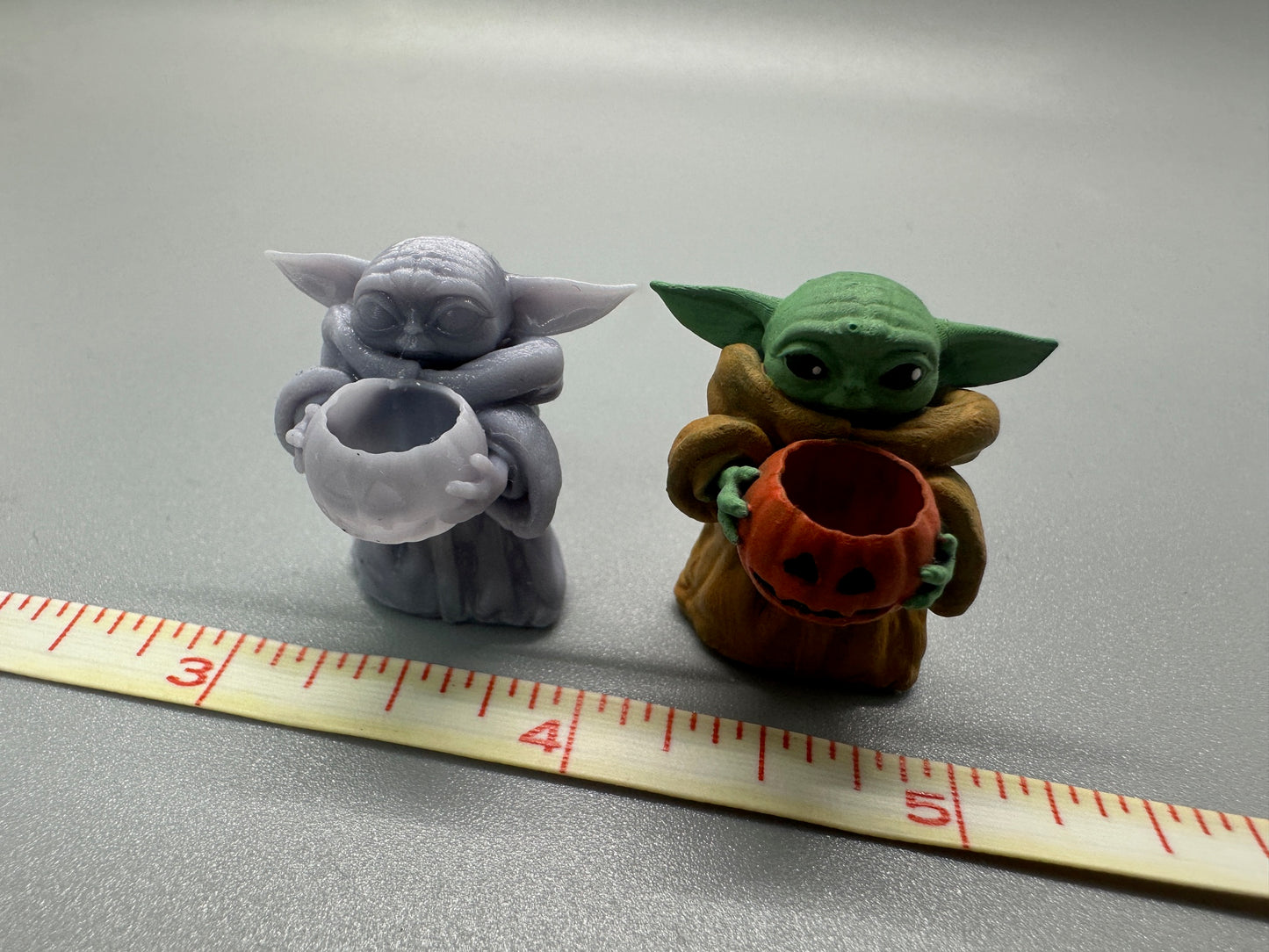 1:24 Scale Grogu Baby Yoda Star Wars Resin Model Figure Unpainted Halloween