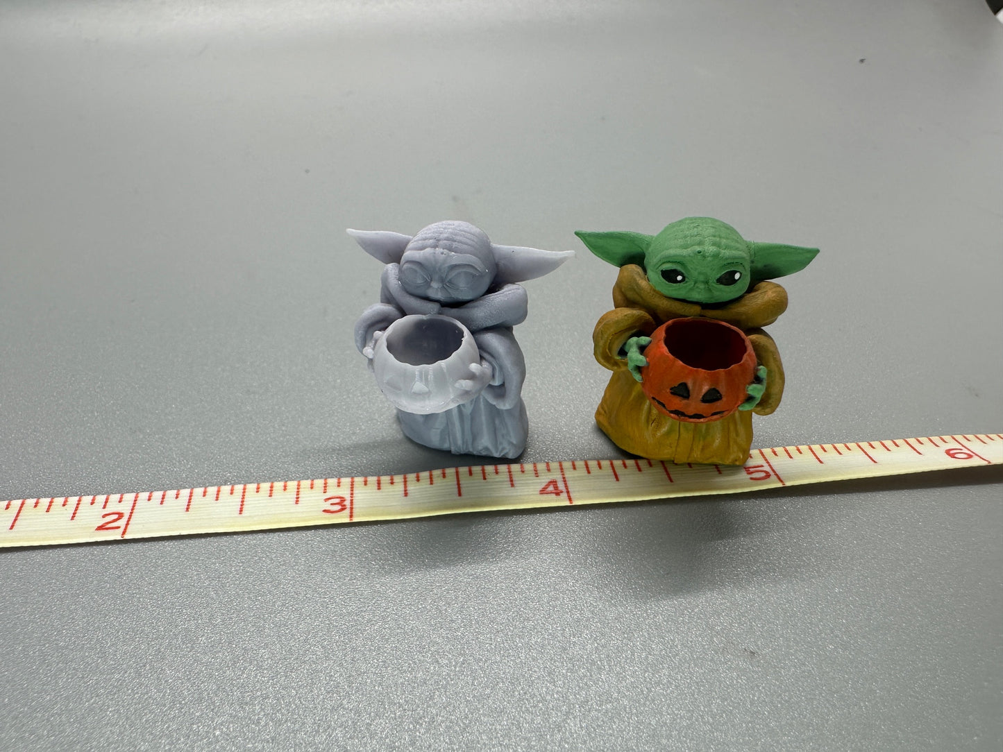 1:24 Scale Grogu Baby Yoda Star Wars Resin Model Figure Unpainted Halloween