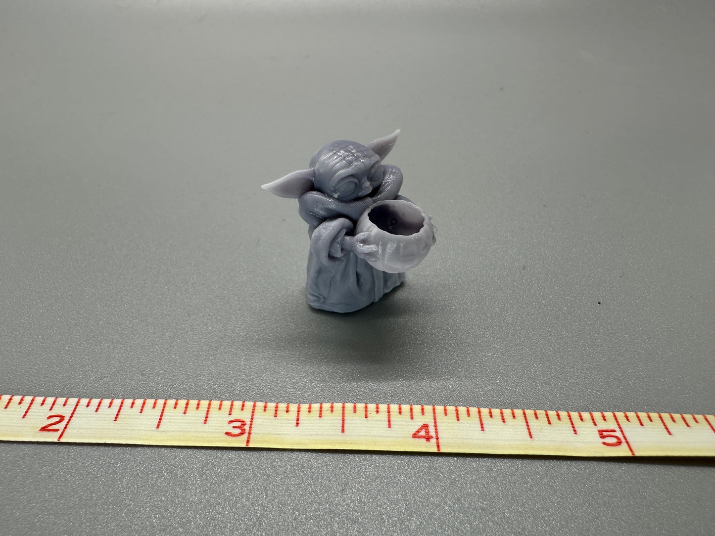 1:24 Scale Grogu Baby Yoda Star Wars Resin Model Figure Unpainted Halloween